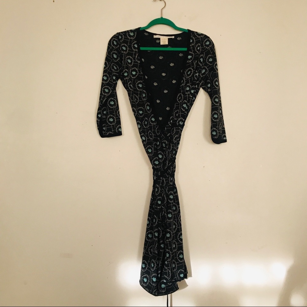Max Studio Semi Wrap Dress - Picture 2 of 10